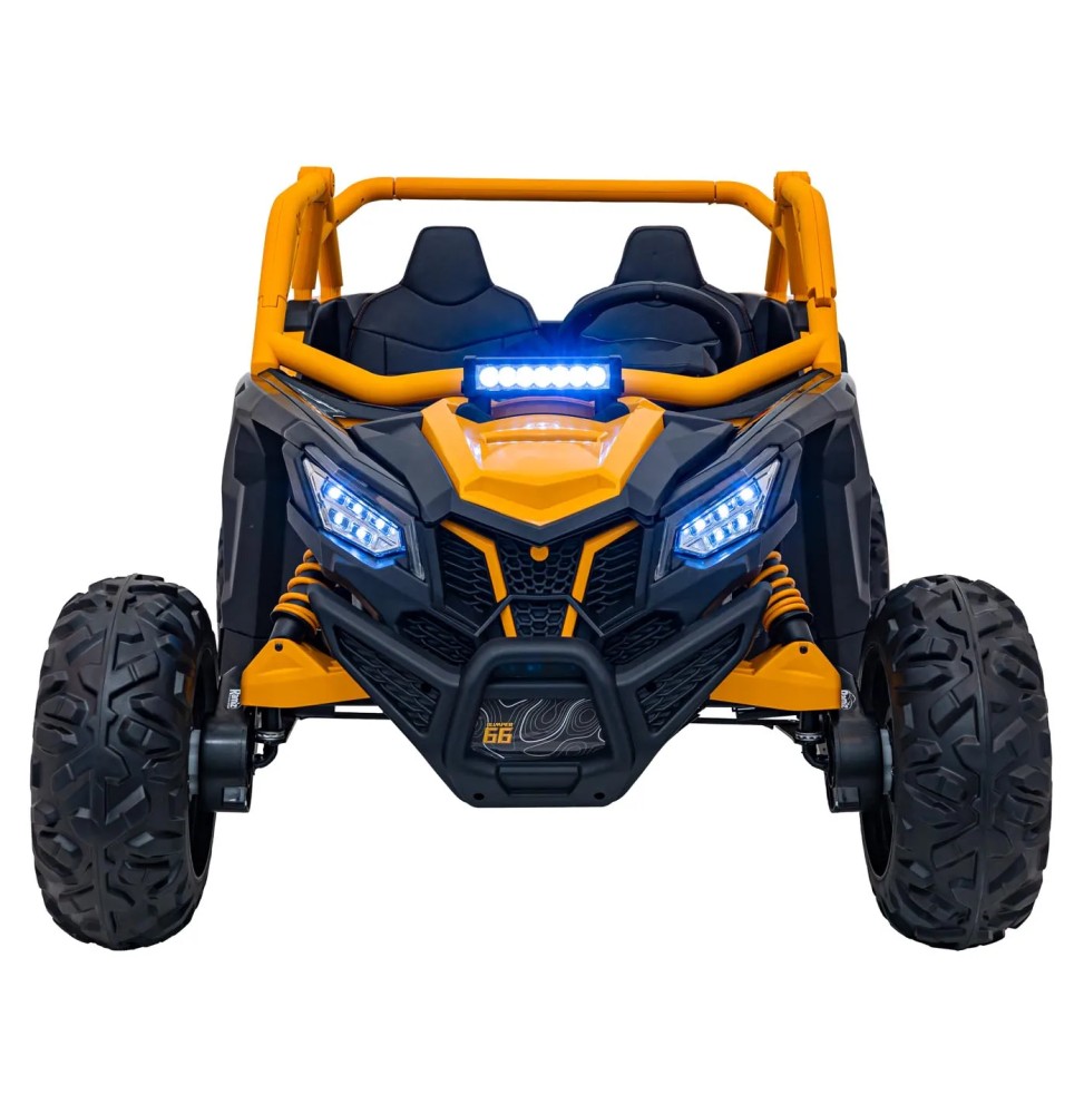 SR SUPER 66 Buggy for Kids - Yellow Electric Toy