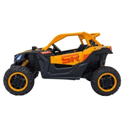 Buggy SR SUPER 66 pentru copii - galben, jucărie electrică