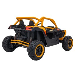 Buggy SR SUPER 66 pentru copii - galben, jucărie electrică