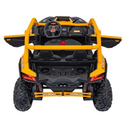 Buggy SR SUPER 66 pentru copii - galben, jucărie electrică