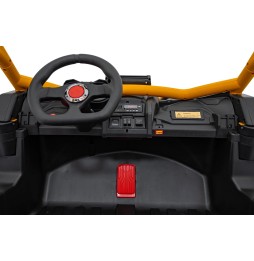 Buggy SR SUPER 66 pentru copii - galben, jucărie electrică