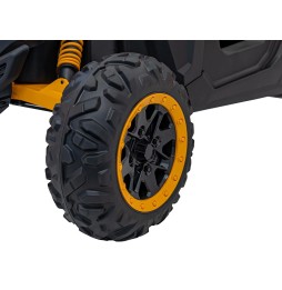 Buggy SR SUPER 66 pentru copii - galben, jucărie electrică