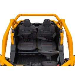 Buggy SR SUPER 66 pentru copii - galben, jucărie electrică