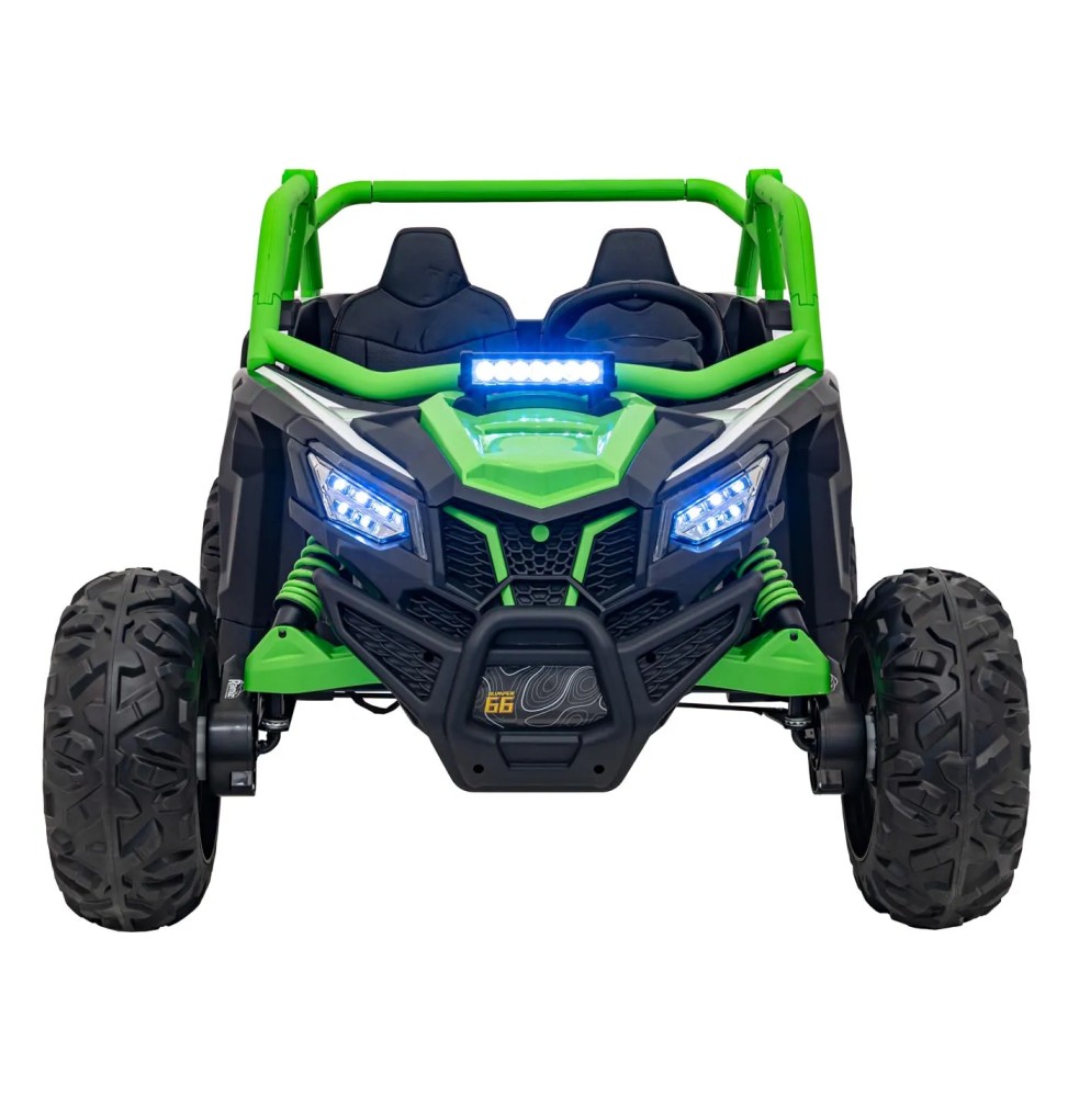 Vehicul buggy sr super 66 verde - pentru copii