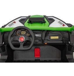 Vehicul buggy sr super 66 verde - pentru copii