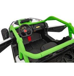 Vehicul buggy sr super 66 verde - pentru copii