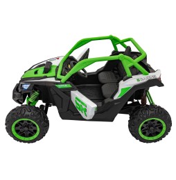 Pojazd buggy sr super 66 zielony - dla dzieci