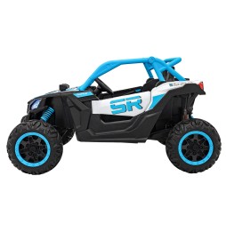 Buggy albastru sr super 66 pentru copii cu telecomandă