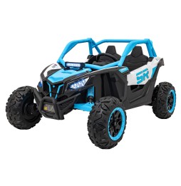 Buggy albastru sr super 66 pentru copii cu telecomandă