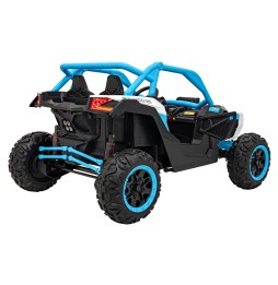 Buggy albastru sr super 66 pentru copii cu telecomandă