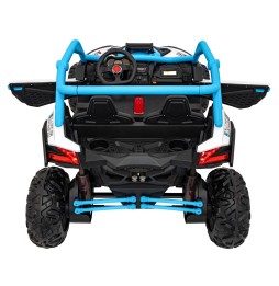 Buggy albastru sr super 66 pentru copii cu telecomandă