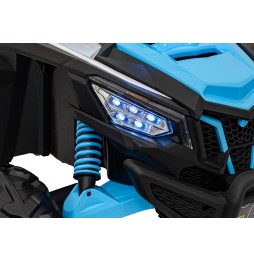 Buggy albastru sr super 66 pentru copii cu telecomandă