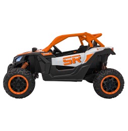 Buggy SR SUPER 66 pomarańczowy z pilotem i oświetleniem LED