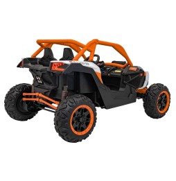 Buggy SR SUPER 66 pomarańczowy z pilotem i oświetleniem LED