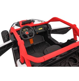 Pojazd buggy sr super 66 czerwony dla dzieci