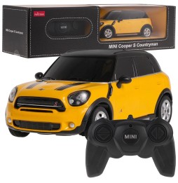 R/c 1:24 mini countryman żółty rastar - zdalnie sterowany