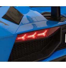 Lamborghini Aventador SV cu acumulator pentru copii albastru