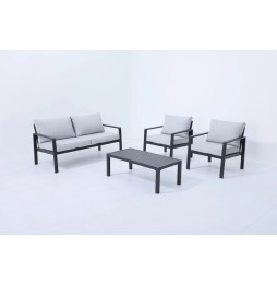 Aluminum Garden Sofa Chairs Table Set