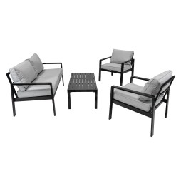 Aluminum Garden Sofa Chairs Table Set