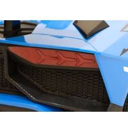 Lamborghini Aventador SV cu acumulator pentru copii albastru