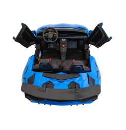 Lamborghini Aventador SV cu acumulator pentru copii albastru