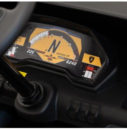 Lamborghini Aventador SV cu acumulator pentru copii albastru