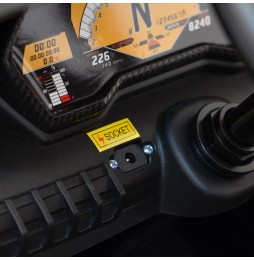 Lamborghini Aventador SV cu acumulator pentru copii albastru