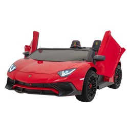 Lamborghini Aventador SV dla dzieci - czerwony