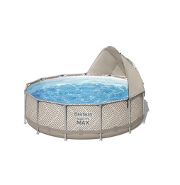 Piscina stelaș 13ft 396x107 cm SteelPRO Bestway