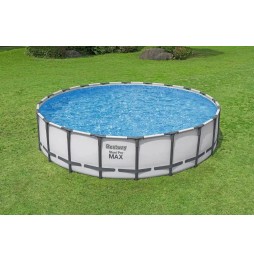 Piscină cu cadru 20ft 610x132 cm steelpro bestway