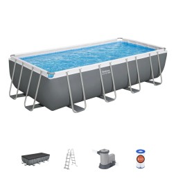 Piscină metalică 18ft 549x274x122 cm steelpro