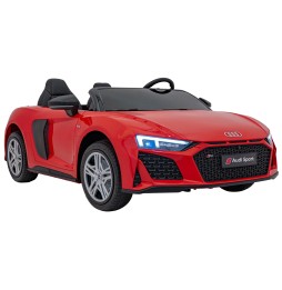 Vehicul audi spyder r8 lift roșu pentru copii