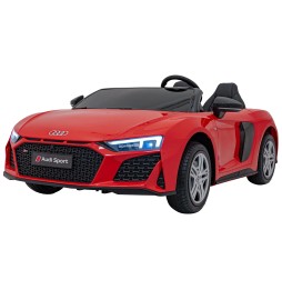 Vehicul audi spyder r8 lift roșu pentru copii