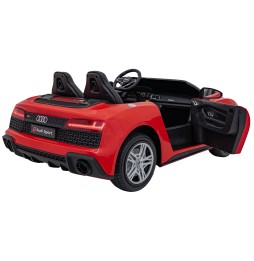 Pojazd audi spyder r8 lift czerwony dla dzieci