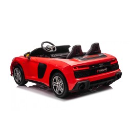 Pojazd audi spyder r8 lift czerwony dla dzieci