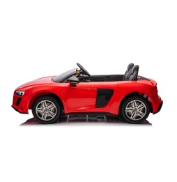 Pojazd audi spyder r8 lift czerwony dla dzieci