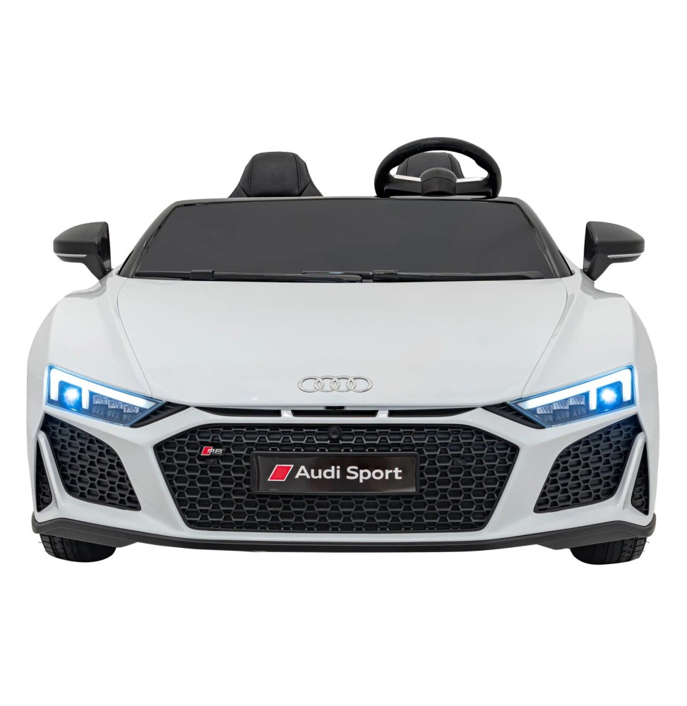 Audi Spyder R8 LIFT - vehicul alb pentru copii