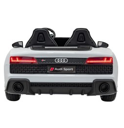 Audi Spyder R8 LIFT - biały pojazd dla dzieci