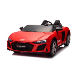 Vehicul audi spyder r8 lift roșu pentru copii