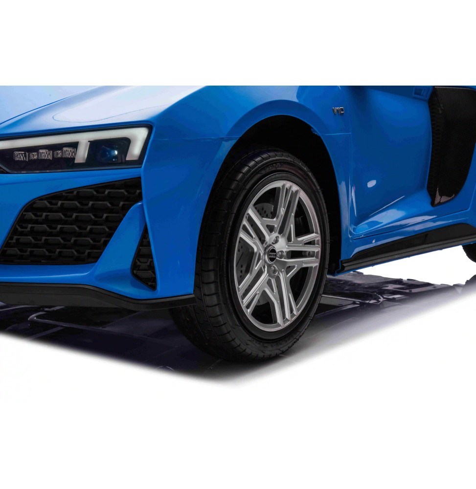 Vehicul audi spyder r8 lift albastru pentru copii