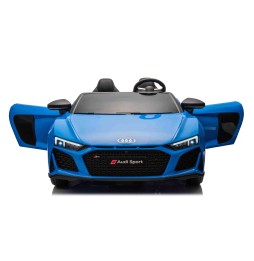 Pojazd audi spyder r8 lift niebieski dla dzieci