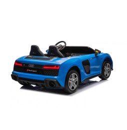 Pojazd audi spyder r8 lift niebieski dla dzieci