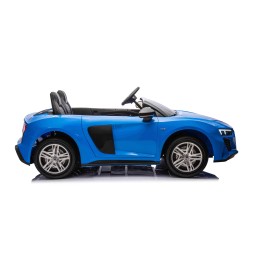 Pojazd audi spyder r8 lift niebieski dla dzieci