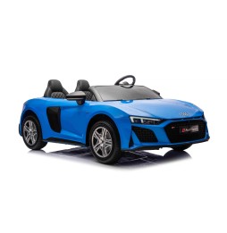 Vehicul audi spyder r8 lift albastru pentru copii