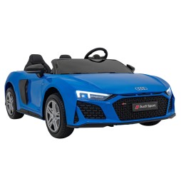 Pojazd audi spyder r8 lift niebieski dla dzieci