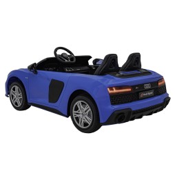 Pojazd audi spyder r8 lift niebieski dla dzieci