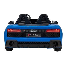 Pojazd audi spyder r8 lift niebieski dla dzieci