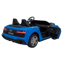 Pojazd audi spyder r8 lift niebieski dla dzieci