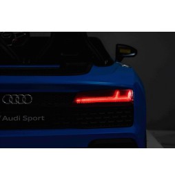 Vehicul audi spyder r8 lift albastru pentru copii