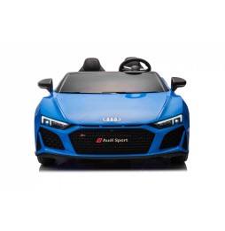 Pojazd audi spyder r8 lift niebieski dla dzieci